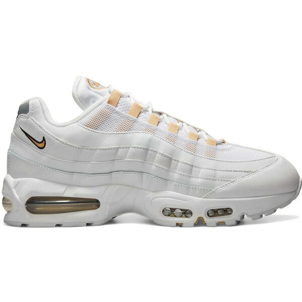 Nike ナイキ メンズ スニーカー 【Nike Air Max 95 OG Big Bubble White Team Gold】 サイズ US_7.5(25.5cm) White/Team Gold