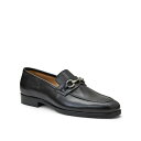 ブルーノマグリ メンズ スリッポン・ローファー シューズ Men's Presley Bit Loafer Black