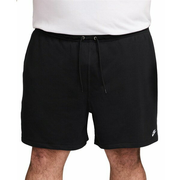 ナイキ メンズ カジュアルパンツ ボトムス Men's Club French Terry Flow Shorts Black/black/white
