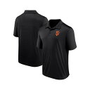ファナティクス メンズ シャツ トップス Men's Black San Francisco Giants Logo Polo Shirt Black(4)