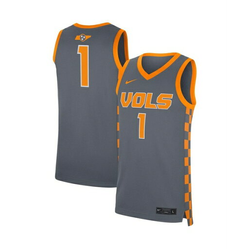 ナイキ メンズ シャツ トップス Men's #1 Gray Tennessee Volunteers Replica Jersey Gray ナイキ メンズ シャツ トップス Men's #1 Gray Tennessee Volunteers Replica Jersey Gray