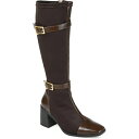 ジャーニーコレクション レディース ブーツ シューズ Women's Gaibree Wide Calf Boots Chocolate