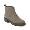 イージースピリット レディース ブーツ シューズ Women's Vasso Eflex Almond Toe Casual Booties Taupe Sue...
