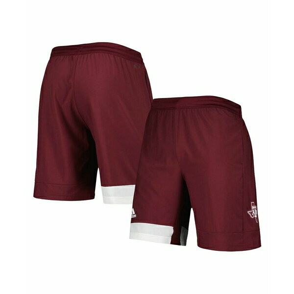 ǥ  奢ѥ ܥȥॹ Men's Maroon Texas A&M Aggies AEROREADY Traini...
