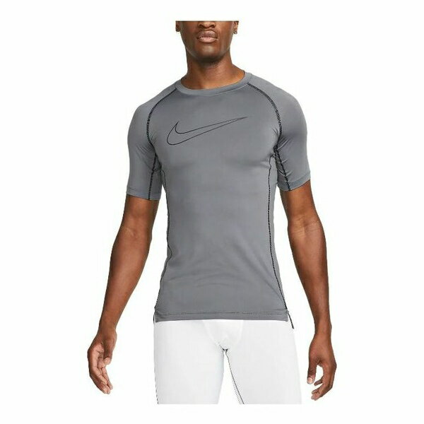 Nike ナイキ メンズ スニーカー 【Nike Pro Dri-FIT Tight Short Sleeve Tops 'Grey' DD1993-068】 サイズ US_M_XXL