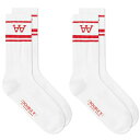 Ebh Ebh Y C A_[EFA Wood Wood Con Sock - 2 Pack White