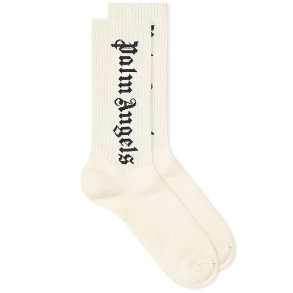 p[EGWFX fB[X C A_[EFA Palm Angels Classic Logo Socks Neutrals