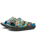 ホカオネオネ メンズ サンダル シューズ Hoka One One Ora Recovery Slide Swirl Black