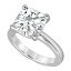 Хå꡼ߥ奫   ꡼ Certified Lab Grown Diamond Cushion-Cut Solitaire Engagement Ring (5 ct. t.w.) in 14k Gold White Gold