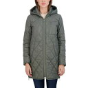 セビー レディース ジャケット＆ブルゾン アウター Women's Junior's 3/4 Quilted Jacket with Hood Sage