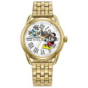 シチズン レディース 腕時計 アクセサリー Eco-Drive Women's Mickey Mouse Gold-Tone Stainless Steel Bracelet Watch 36mm Gold-tone