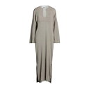 ALPHA STUDIO アルファス テューディオ ワンピース トップス レディース Long dresses Dove grey