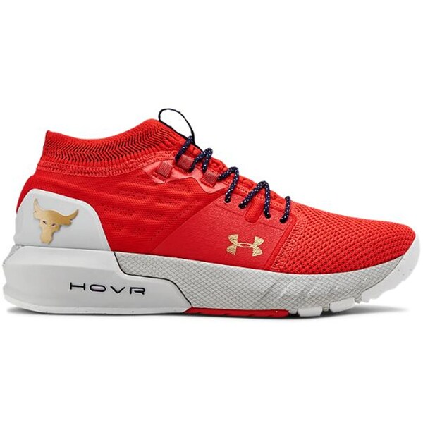 Under Armour アンダーアーマー レディース スニーカー 【Under Armour Project.Rock 2】 サイズ US_9W(26cm) Blood Orange Halo Grey (Women's)