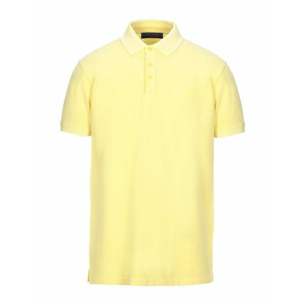 【送料無料】 トラサルディ メンズ ポロシャツ トップス Polo shirts Yellow