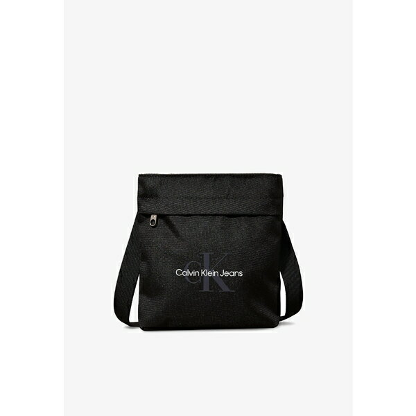 カルバンクライン メンズ ショルダーバッグ バッグ Across body bag - black