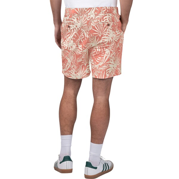 ޥ륬꡼ӥ  ϡա硼 ܥȥॹ Kansas City Chiefs Margaritaville Sandwashed Monstera Print Amphib Shorts Red