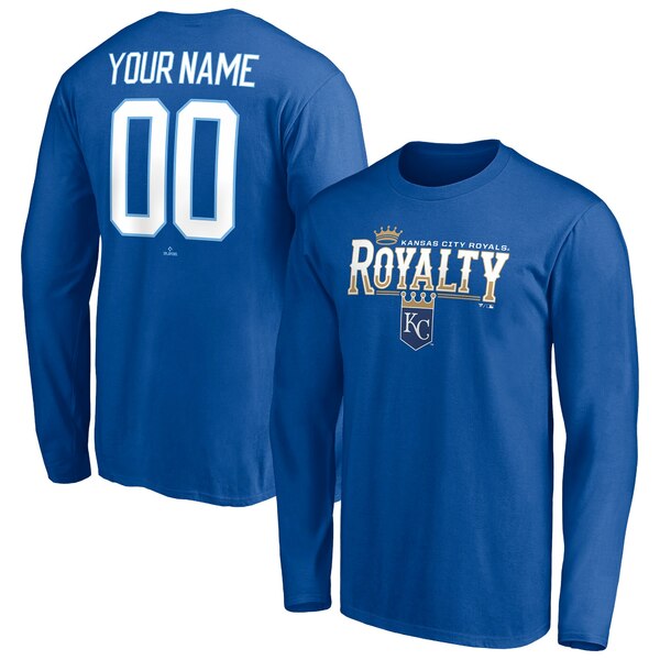 եʥƥ  T ȥåץ Kansas City Royals Fanatics Branded Personalized Hometown Legend Long Sleeve TShirt Royal
