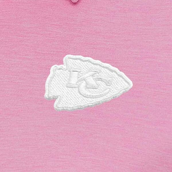ƥ ǥ ݥ ȥåץ Kansas City Chiefs Antigua Women's White Logo Matter Polo Pink