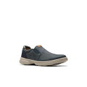 クラークス メンズ ドレスシューズ シューズ Men's Collection Bradley Ease Shoes Navy nubuck
