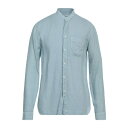 ザカス メンズ シャツ トップス Shirts Light blue