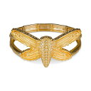 pgVAiV fB[X uXbgEoOEANbg ANZT[ Gold-Tone Butterfly Stretch Bangle Egyptian Gold