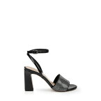 ジュウェルダグレイミシュカ レディース オックスフォード シューズ Women's Hattie Block Heel Evening Sandals Black