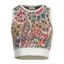 【送料無料】 エトロ レディース Tシャツ トップス Tops White