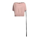 【送料無料】 リックオウエンス レディース Tシャツ トップス T-shirts Pink(4)