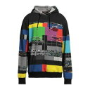 【送料無料】 バルマン メンズ パーカー・スウェットシャツ アウター Sweatshirts Black