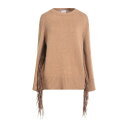 【送料無料】 ミキシク レディース ニット&セーター アウター Sweaters Camel