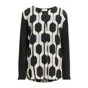 【送料無料】 マリア ベレンターニ レディース カットソー トップス Tops Black