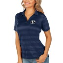 アンティグア レディース ポロシャツ トップス BYU Cougars Antigua Women's Compass Polo Navy