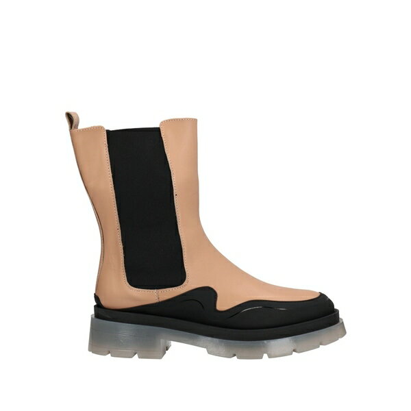 【送料無料】 エヌキューブ レディース ブーツ シューズ Ankle boots Beige
