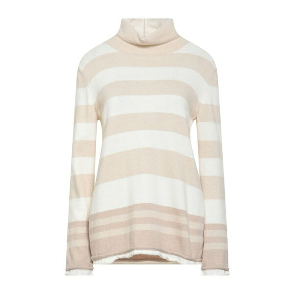【送料無料】 マリア ベレンターニ レディース ニット&セーター アウター Turtlenecks Beige