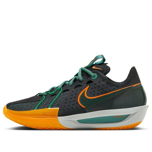 Nike ナイキ メンズ スニーカー 【Nike Air Zoom G.T. Cut 3 'Miami Hurricanes' DV2918-001】 サイズ US_7.5(25.5cm) Nike ナイキ メンズ スニーカー 【Nike Air Zoom G.T. Cut 3 'Miami Hurricanes' DV2918-001】 サイズ US_7.5(25.5cm)