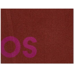 アクネ ストゥディオズ メンズ マフラー・ストール・スカーフ アクセサリー Acne Studios Toronty Logo Contrast Recycled Scarf Pink