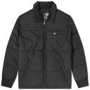 ディッキーズ ディッキーズ メンズ ジャケット＆ブルゾン アウター Dickies Overbrook Eisenhower Puffer Jacket Black