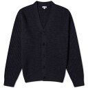 サンスペル メンズ カーディガン アウター Sunspel Fisherman Cardigan Blue