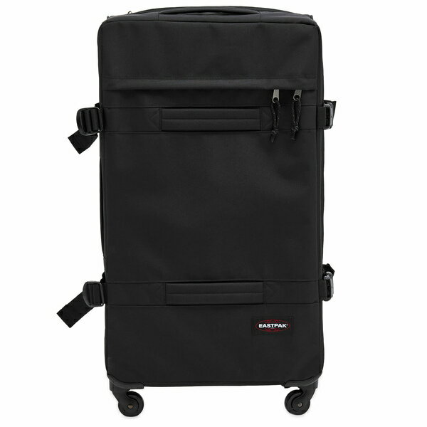イーストパック メンズ ボストンバッグ バッグ Eastpak Transi 039 r Large Travel Bag With Wheels Black