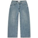 nEXIuTj[ fB[X JWApc {gX House of Sunny 02 Sandblast Wide Leg Denim Blue