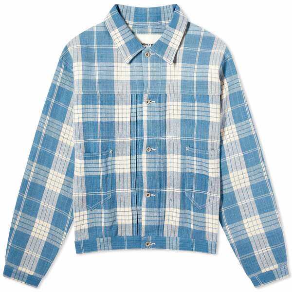 ストーリーエムエフジー メンズ ジャケット＆ブルゾン アウター Story mfg. Sundae Jacket Blue