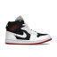 Jordan ジョーダン レディース スニーカー 【Jordan 1 Mid SE Utility】 サイズ US_9W(26cm) Canvas White Black Gym Red (Women's)