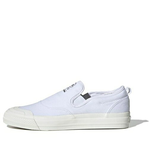 adidas アディダス メンズ スニーカー 【adidas Nizza RF Slip-On 'Triple White' EF1410】 サイズ US_M_4.5 adidas アディダス メンズ スニーカー 【adidas Nizza RF Slip-On 'Triple White' EF1410】 サイズ US_M_4.5