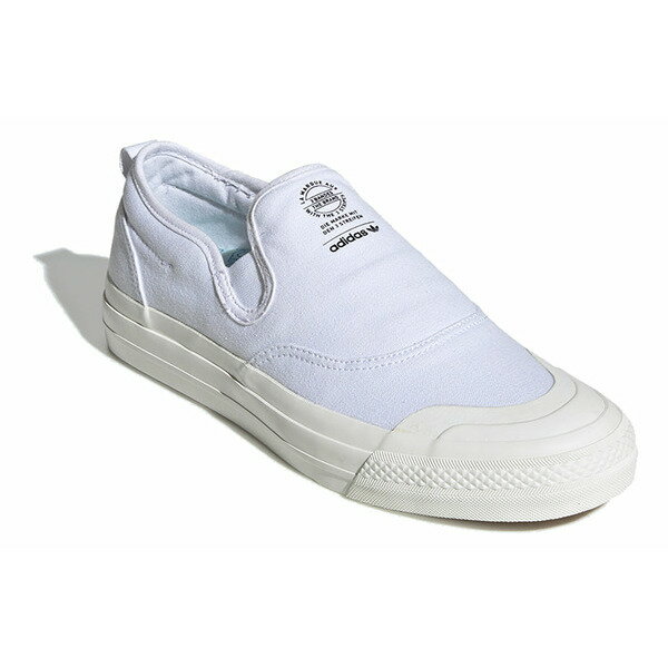 adidas アディダス メンズ スニーカー 【adidas Nizza RF Slip-On 'Triple White' EF1410】 サイズ US_M_4.5