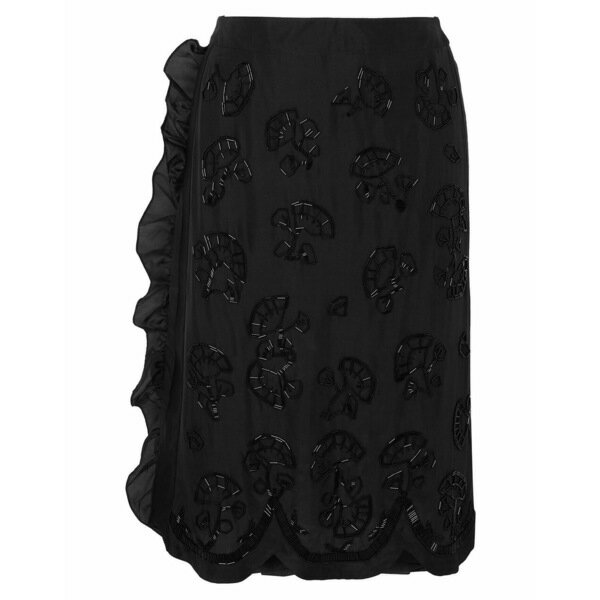 ̵ 륺 ܥʡ ǥ  ܥȥॹ Midi skirts Black