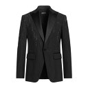 【送料無料】 ディースクエアード メンズ ジャケット&ブルゾン アウター Blazers Black