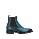 【送料無料】 サントーニ メンズ ブーツ シューズ Ankle boots Blue