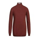 【送料無料】 リックオウエンス メンズ ニット&セーター アウター Turtlenecks Brown