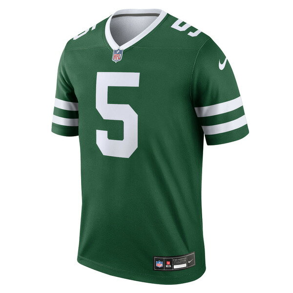 ナイキ メンズ ユニフォーム トップス Garrett Wilson New York Jets Nike Legend Jersey Legacy Green