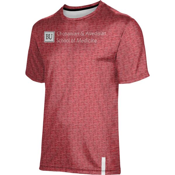 プロスフィア メンズ Tシャツ トップス Boston University ProSphere Chobanian & Avedisian School of Medicine TShirt Red